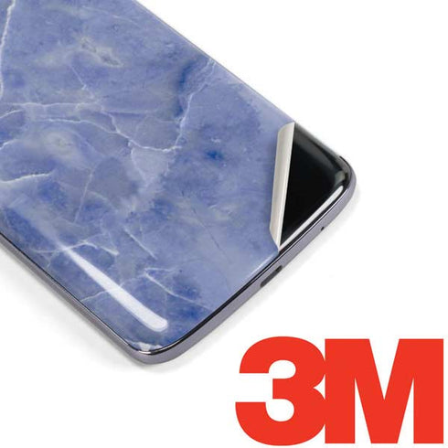 Crushed Blue Moto E5 Plus Skin