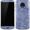 Crushed Blue Moto G6 Skin