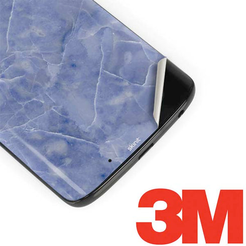 Crushed Blue Moto G6 Skin