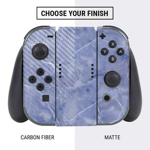 Crushed Blue Nintendo Switch Bundle Skin