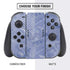 Crushed Blue Nintendo Switch Bundle Skin