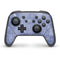 Crushed Blue Nintendo Switch Pro Controller Skin