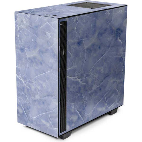 Crushed Blue NZXT H510 Compact ATX Mid-Tower Case Skin