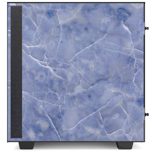 Crushed Blue NZXT H510 Compact ATX Mid-Tower Case Skin