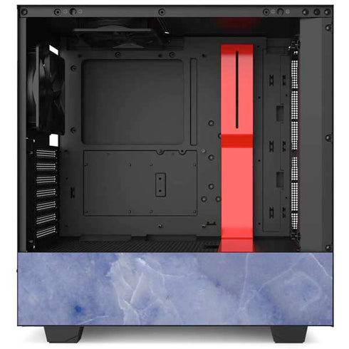 Crushed Blue NZXT H510 Compact ATX Mid-Tower Case Skin