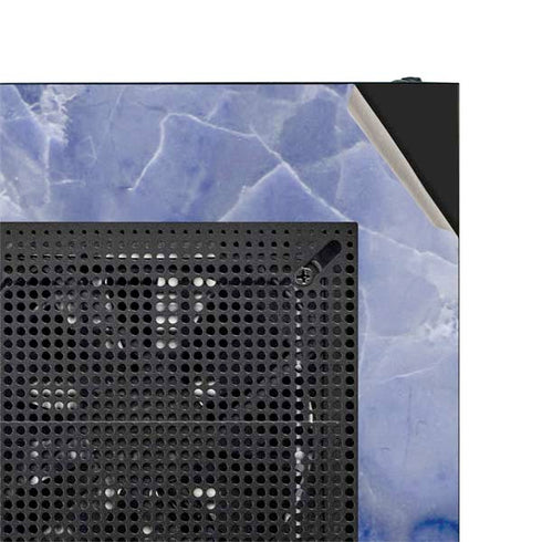 Crushed Blue NZXT H510 Compact ATX Mid-Tower Case Skin