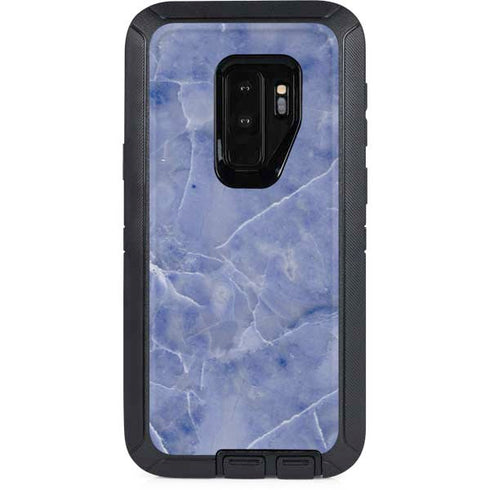 Crushed Blue Otterbox Defender Galaxy Skin