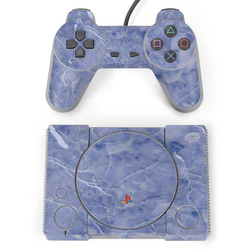Crushed Blue PlayStation Classic Bundle Skin