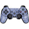 Crushed Blue PS3 Dual Shock wireless controller Skin