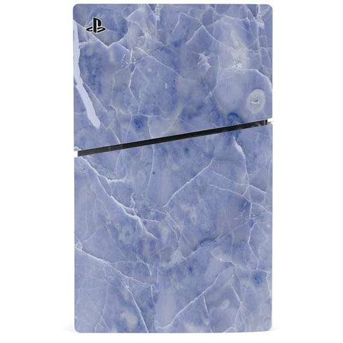Crushed Blue PS5 Slim Digital Edition Console Skin