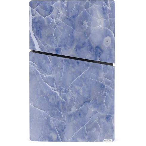 Crushed Blue PS5 Slim Digital Edition Console Skin