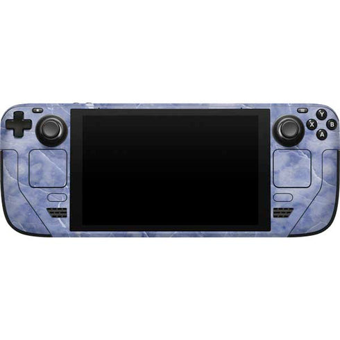 Crushed Blue Steam Deck Handheld Gaming Computer Skin