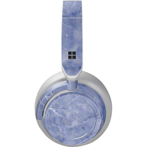 Crushed Blue Surface Headphones Skin