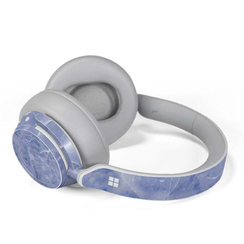 Crushed Blue Surface Headphones Skin