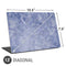 Crushed Blue Universal Laptop 13in (10.6 x 7.6in) Skin