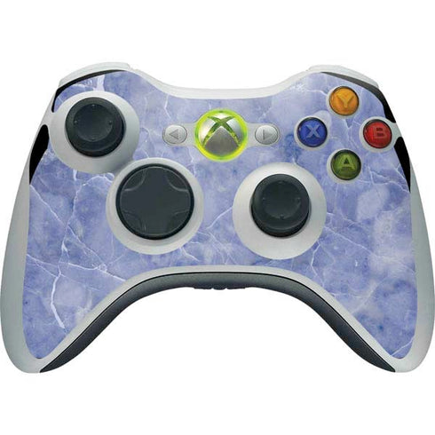 Crushed Blue Xbox 360 Wireless Controller Skin
