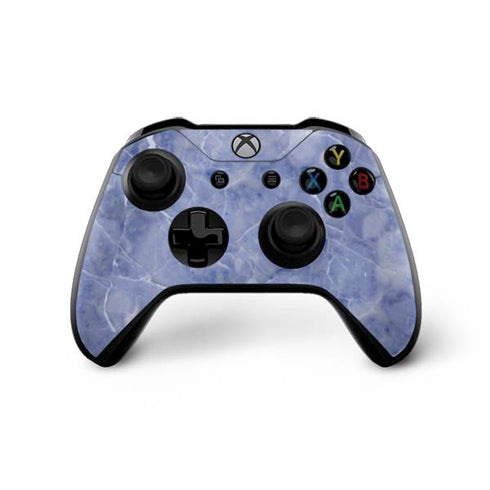 Crushed Blue Xbox One X Controller Skin