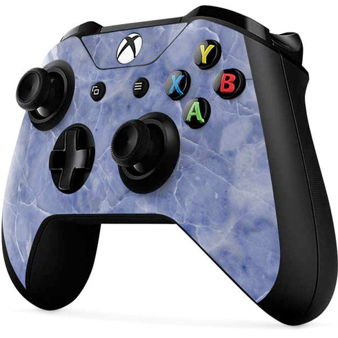 Crushed Blue Xbox One X Controller Skin