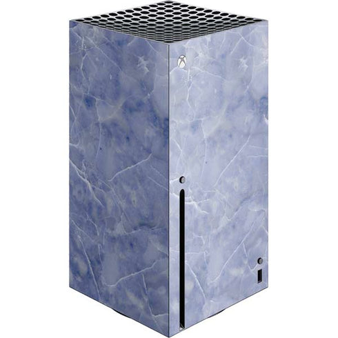 Crushed Blue Xbox Series X Console Skin