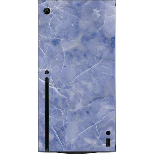 Crushed Blue Xbox Series X Console Skin