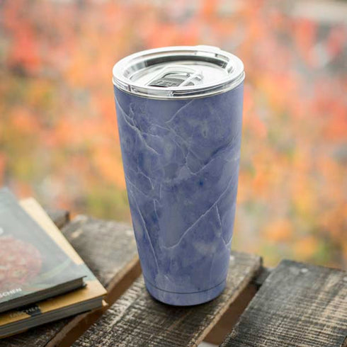 Crushed Blue Yeti 20oz Tumbler Skin