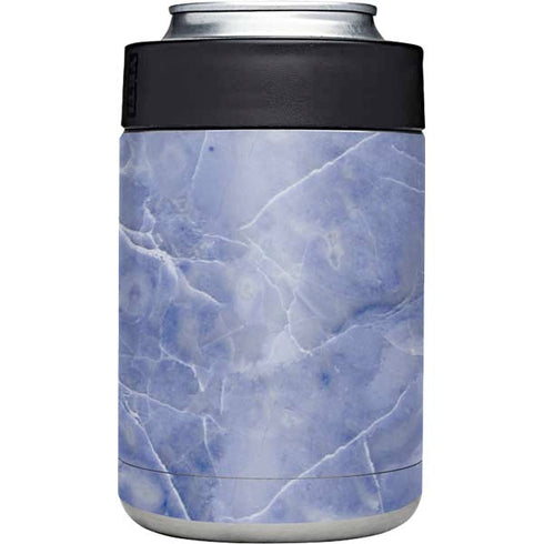 Crushed Blue Yeti Colster Can Insulator Skin