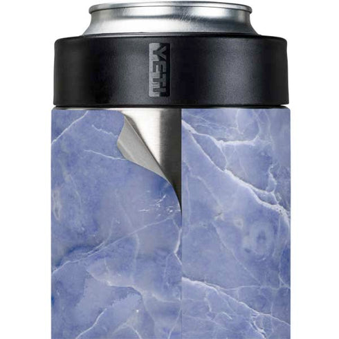Crushed Blue Yeti Colster Can Insulator Skin