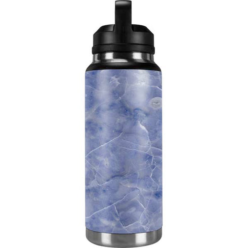 Crushed Blue YETI Rambler 36oz Bottle Skin