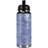 Crushed Blue YETI Rambler 36oz Bottle Skin