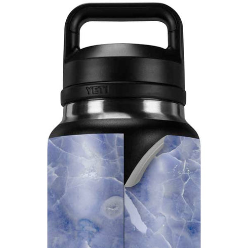 Crushed Blue YETI Rambler 36oz Bottle Skin