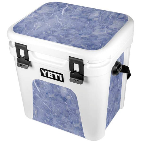 Crushed Blue YETI Roadie 24 Hard Cooler Skin