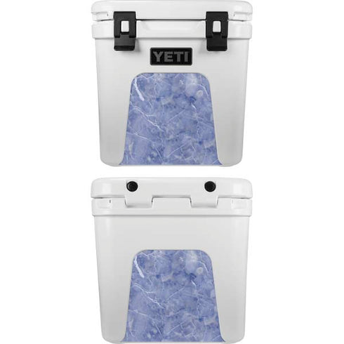 Crushed Blue YETI Roadie 24 Hard Cooler Skin