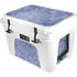 Crushed Blue YETI Tundra 35 Hard Cooler Skin