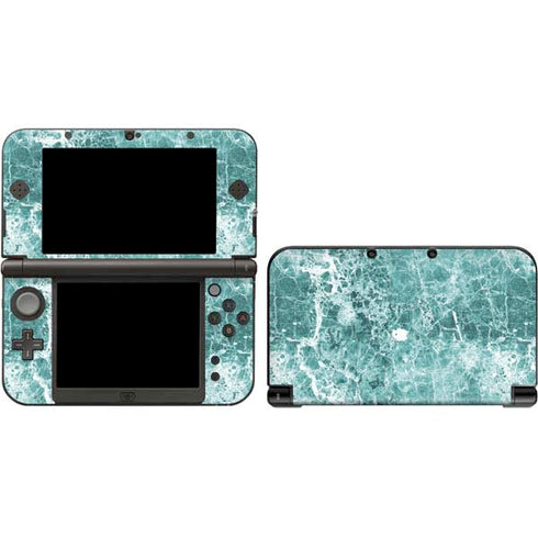 Crushed Turquoise 3DS XL 2015 Skin