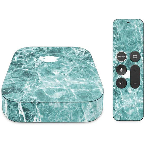Crushed Turquoise Apple TV Skin