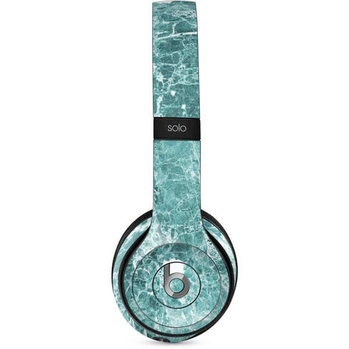 Crushed Turquoise Beats Solo 2 Wired Skin