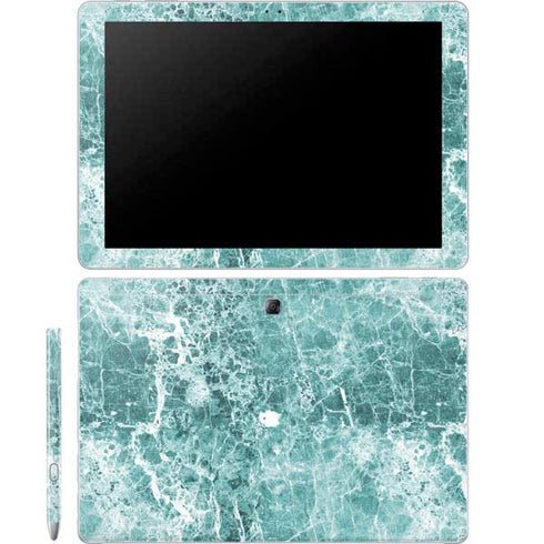 Crushed Turquoise Galaxy Book 12in Skin