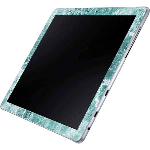 Crushed Turquoise Galaxy Book 12in Skin