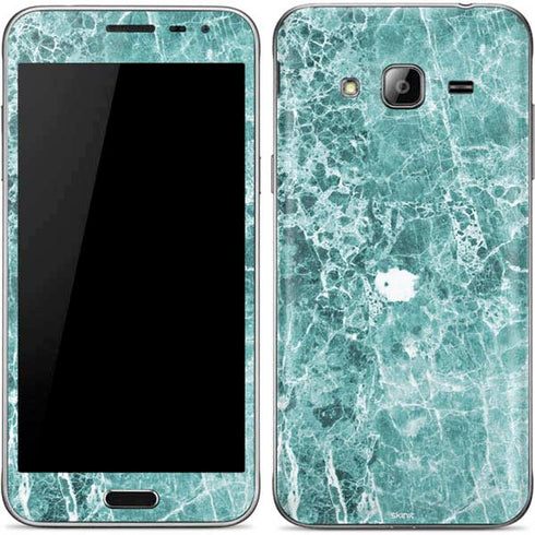 Crushed Turquoise Galaxy J3 Skin