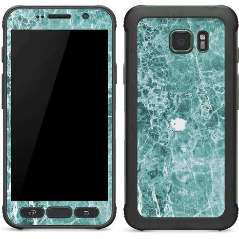 Crushed Turquoise Galaxy S7 Active Skin