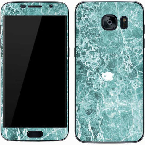 Crushed Turquoise Galaxy S7 Skin