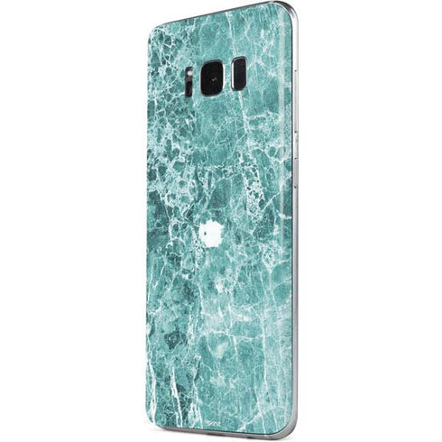 Crushed Turquoise Galaxy S8 Skin