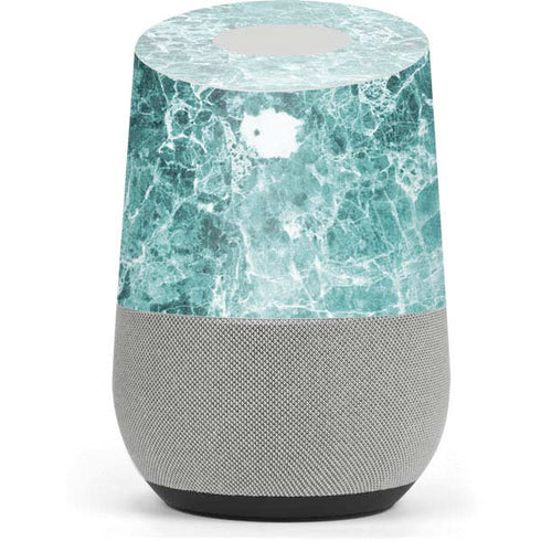 Crushed Turquoise Google Home Skin
