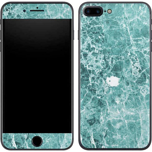 Crushed Turquoise iPhone 8 Plus Skin