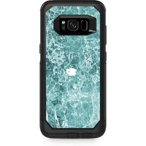 Crushed Turquoise Otterbox Commuter Galaxy Skin