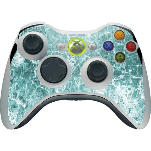 Crushed Turquoise Xbox 360 Wireless Controller Skin