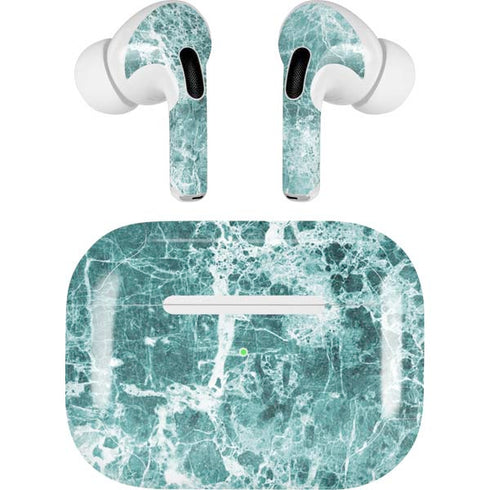Crushed Turquoise AirPods Pro 2nd Gen Skin
