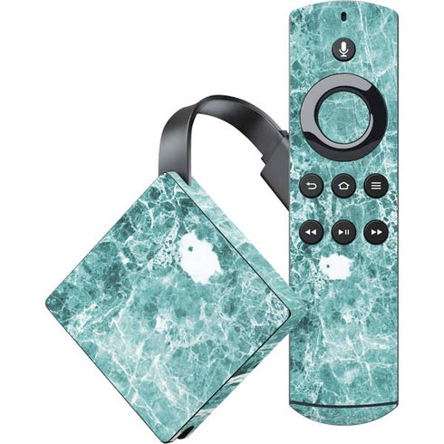 Crushed Turquoise Amazon Fire TV Skin