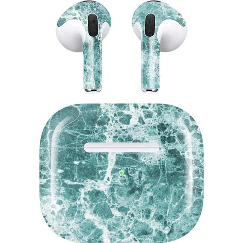 Crushed Turquoise Apple AirPods (3rd Gen 2021) Skin