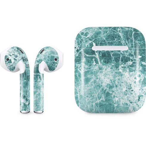 Crushed Turquoise Apple AirPods Skin
